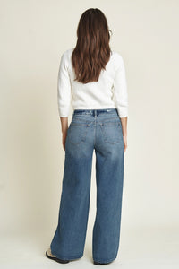 MADISON MID RISE | BRIGHT BLUE WORN