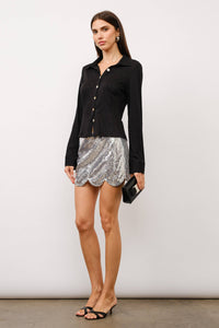 CELINA SCALLOP SKIRT