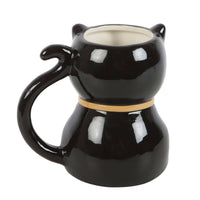 SPOOKY BLACK CAT HALLOWEEN MUG
