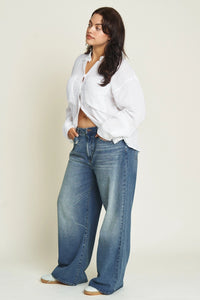 MADISON MID RISE | BRIGHT BLUE WORN
