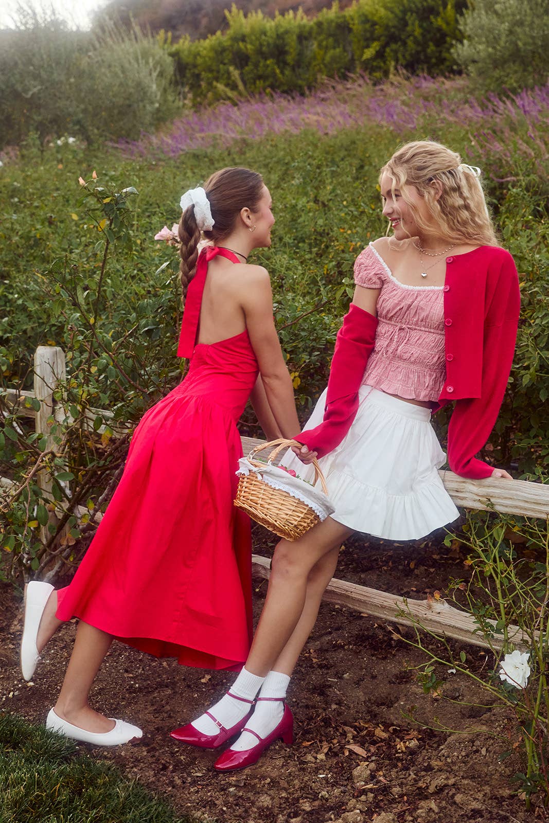 BUBBLE HEM MINI SKIRT