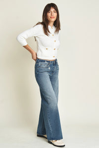 MADISON MID RISE | BRIGHT BLUE WORN