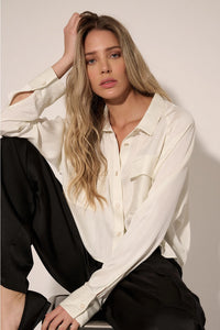 ZELLA BUTTON UP