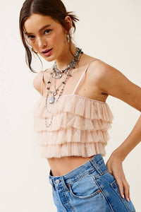 ALL FOR LOVE TULLE TANK