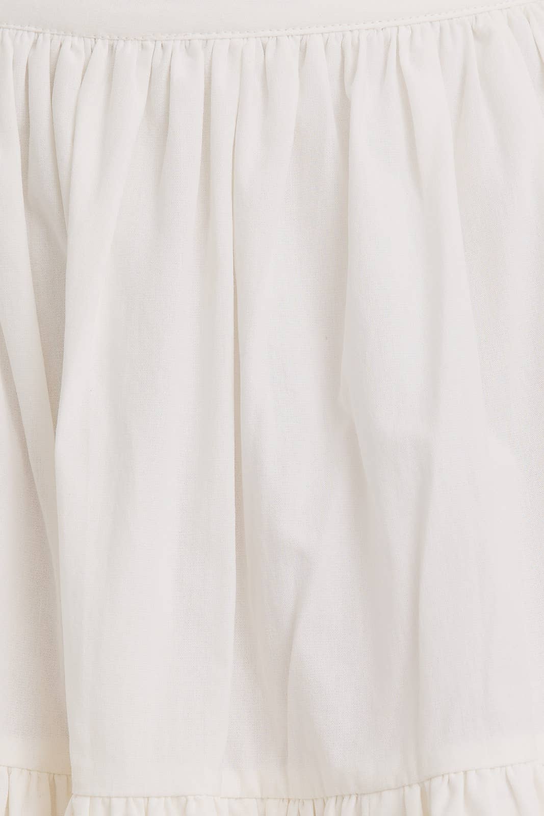 BUBBLE HEM MINI SKIRT