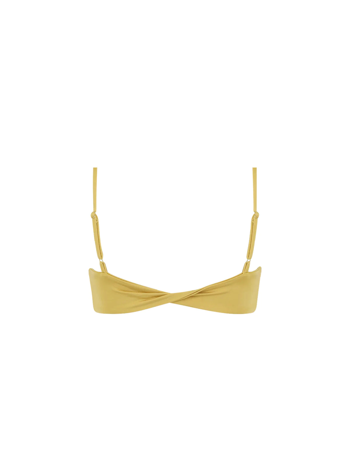 BONITO BIKINI TOP | METALLIC GOLD
