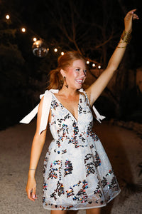 MELANIE FIREWORKS DRESS