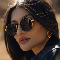 RIVER | BLACK TORTOISE/GOLD