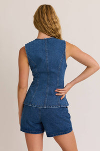 BLUE JEAN BABY TOP