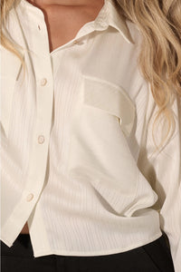 ZELLA BUTTON UP