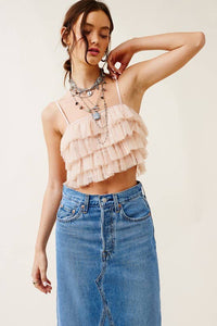 ALL FOR LOVE TULLE TANK