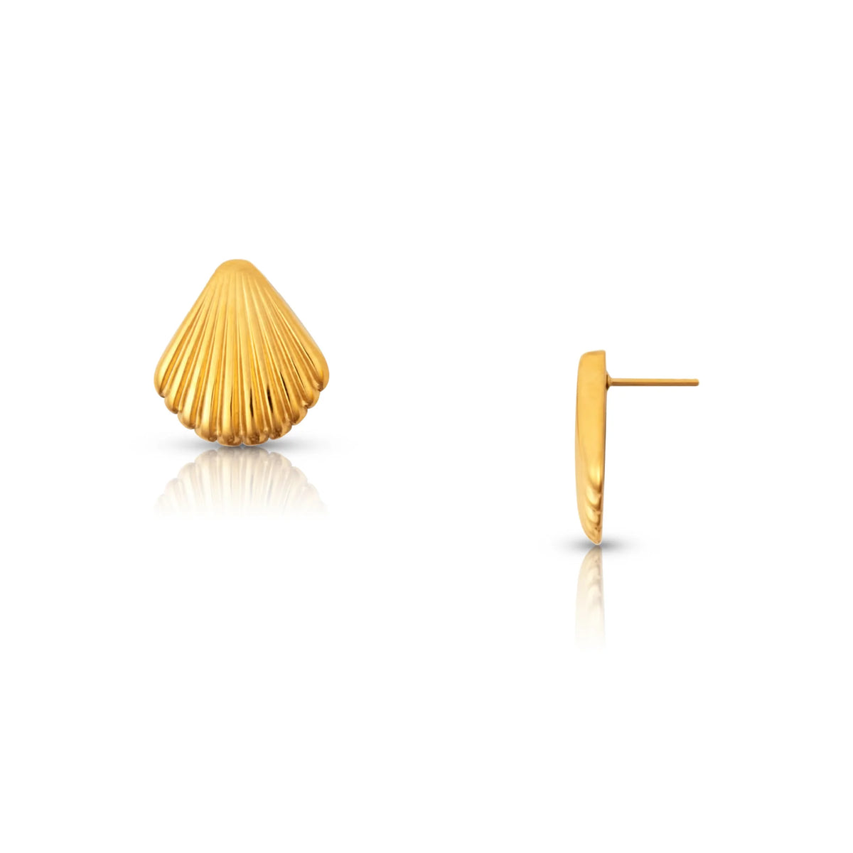 LIBBY SHELL DROP EARRING