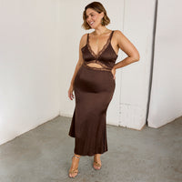 CHOCOLATE MIMI DRESS