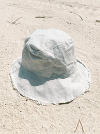 FRINGE BUCKET HAT