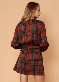 LE PLAID DRESS