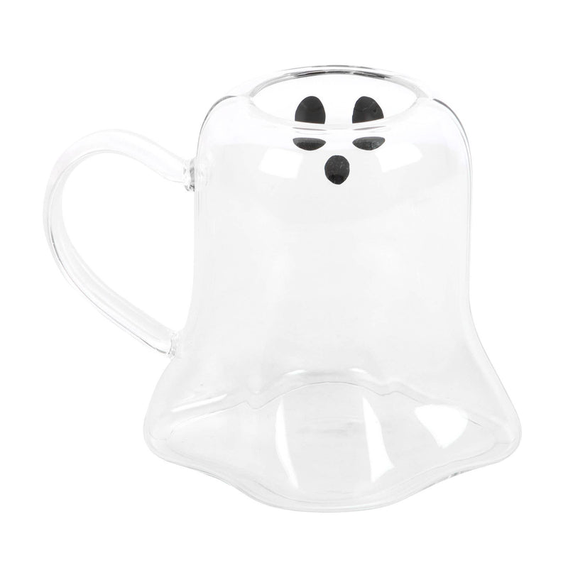 GHOST HALLOWEEN GLASS