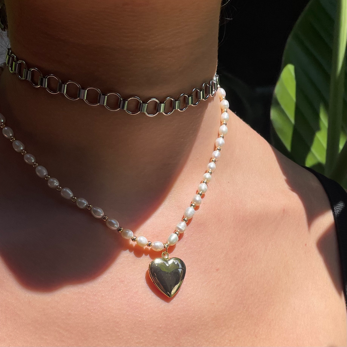 HEART OF GOLD NECKLACE