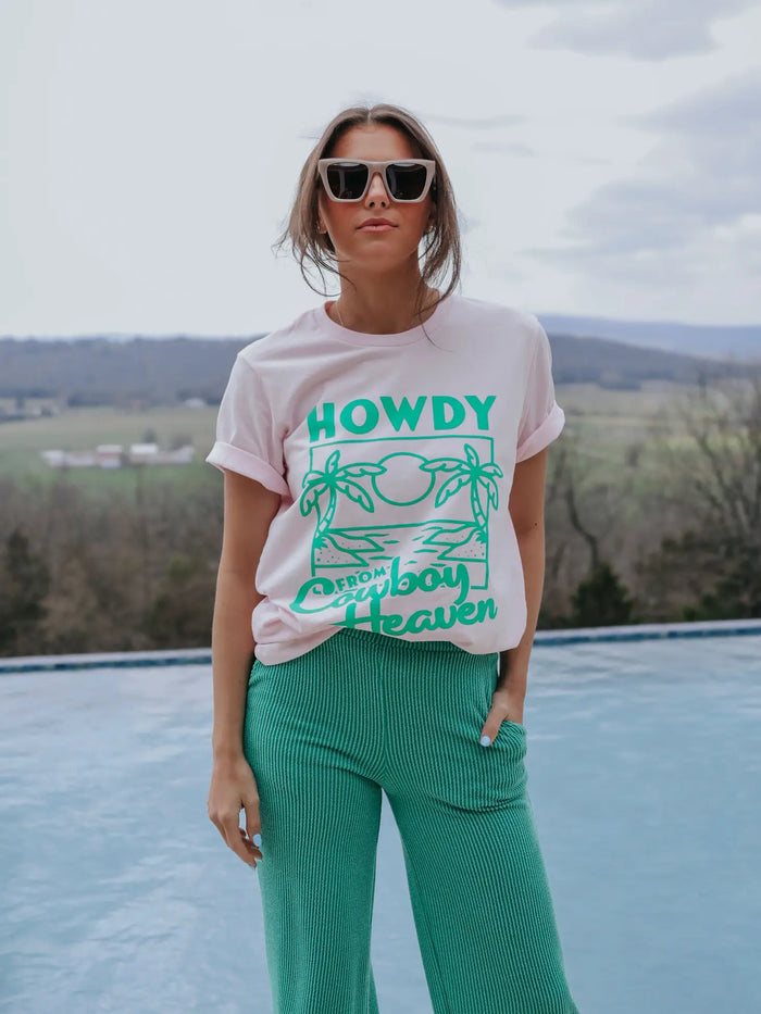 Howdy from Cowboy Heaven Graphic Tee