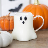 GHOST HALLOWEEN GLASS