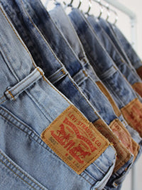 UPCYCLED VINTAGE DENIM LEVI SHORTS