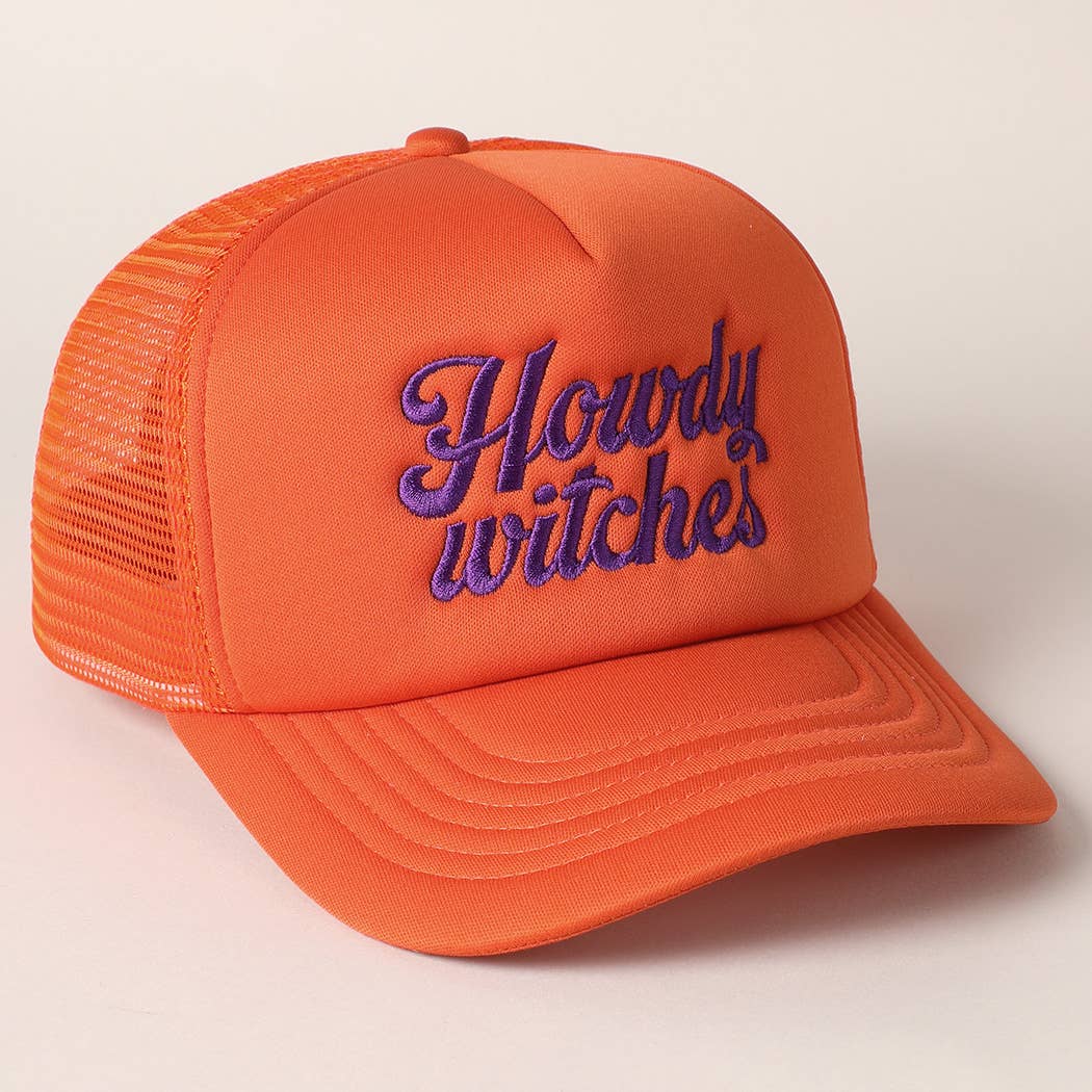 HOWDY WITCHES TRUCKER HAT