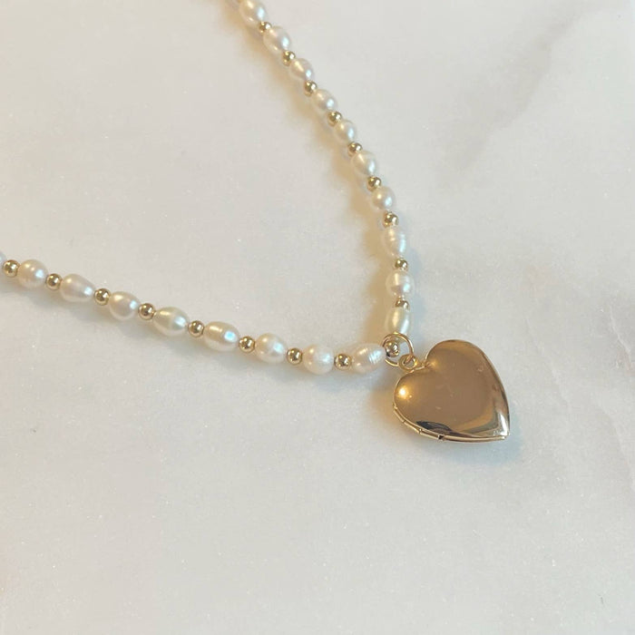 HEART OF GOLD NECKLACE