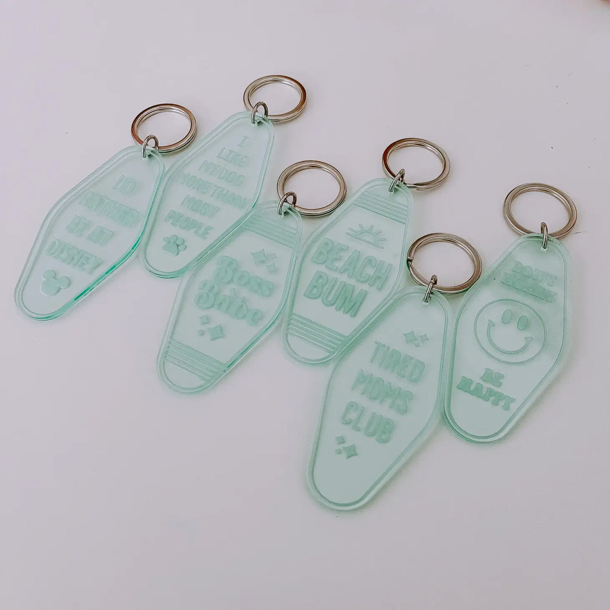 MOTEL KEYCHAIN | SEAGLASS