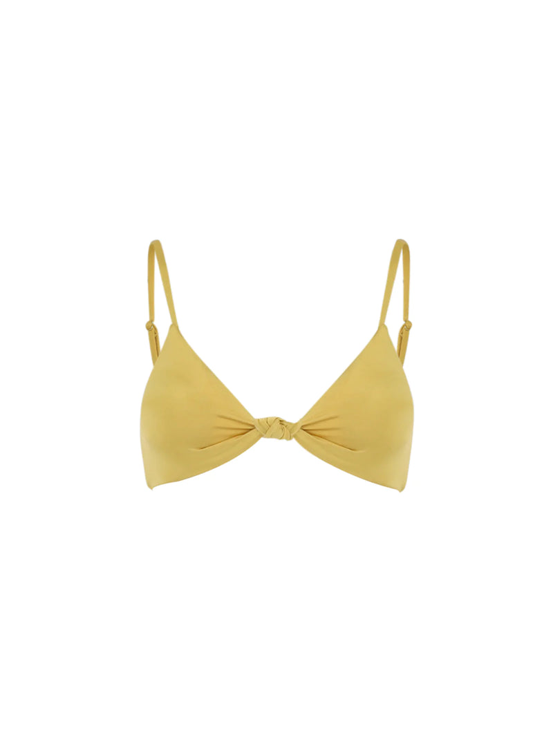 BONITO BIKINI TOP | METALLIC GOLD