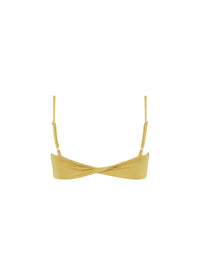 BONITO BIKINI TOP | METALLIC GOLD