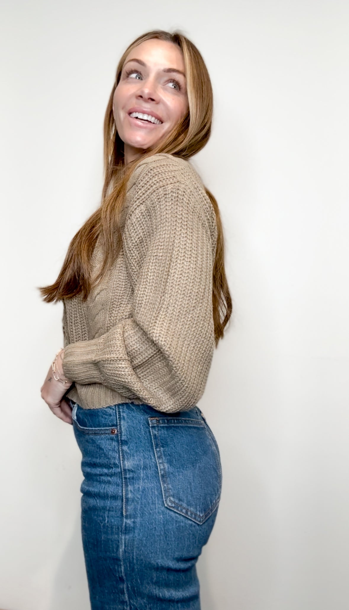 トップス Theory Neo Sag Harbor Cable Crop Cardi Theory Neo Sag Harbor Cropped Cardigan | Neiman Marcus