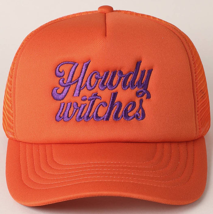 HOWDY WITCHES TRUCKER HAT