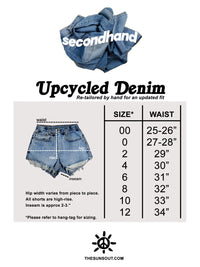 UPCYCLED VINTAGE DENIM LEVI SHORTS