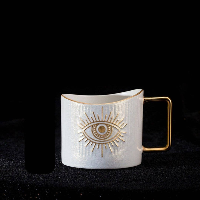 EVIL EYE COFFEE MUG