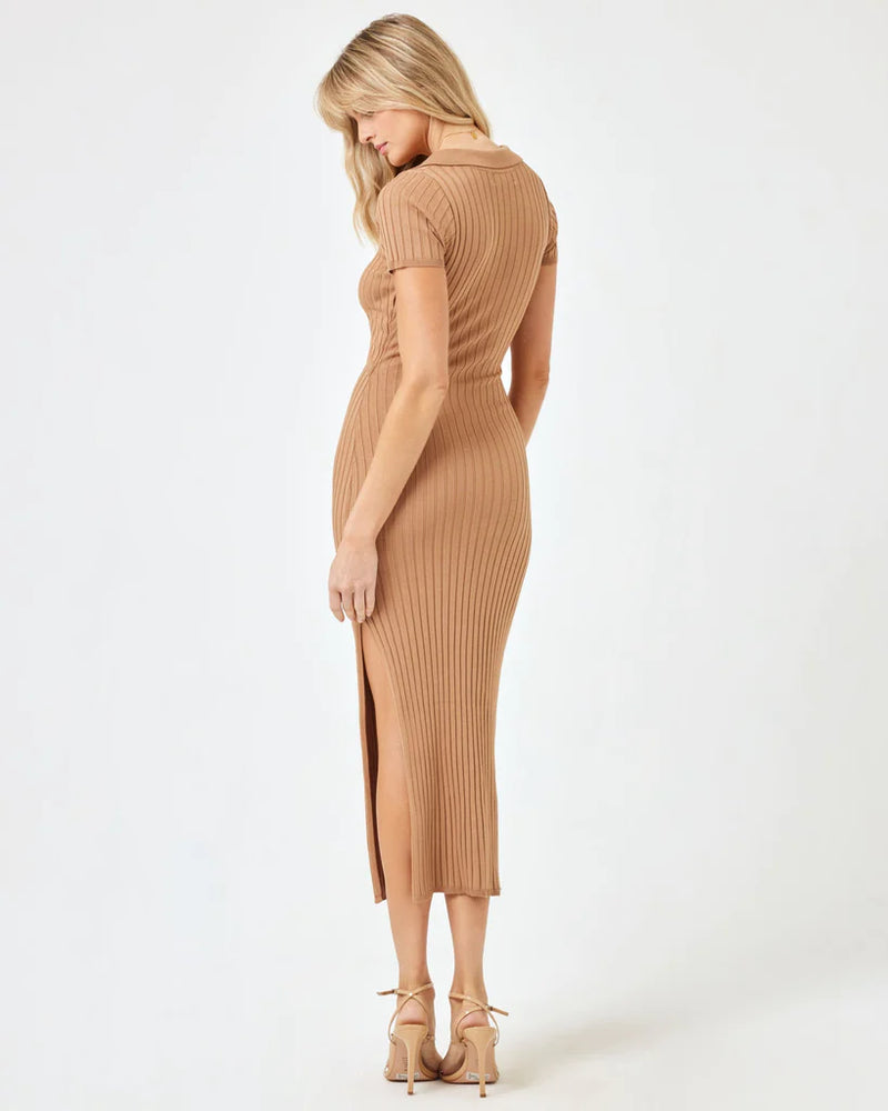 LENA DRESS | CAMEL