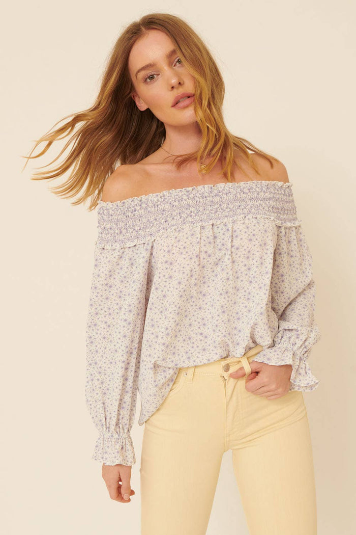 FLORAL FIELDS TOP