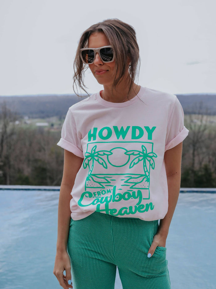 Howdy from Cowboy Heaven Graphic Tee